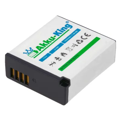 Akku kompatibel mit Panasonic DMW-BLG10 - Li-Ion 1025mAh