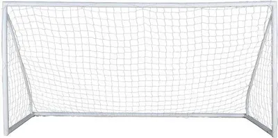 Produktbild von Fußballzelt, 12 x 6 Fußballnetz, PE-Net, 10 cm Öffnung, mit Tragebeutel und Bodenstiften