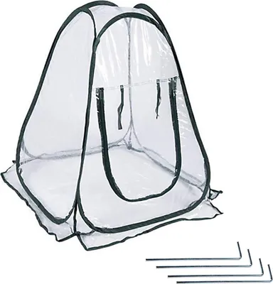 Image de Mini-serre de jardin portable pliable Serre pour plantes succulentes Couverture chaude pour fleurs Serre résistante au vent et à la pluie