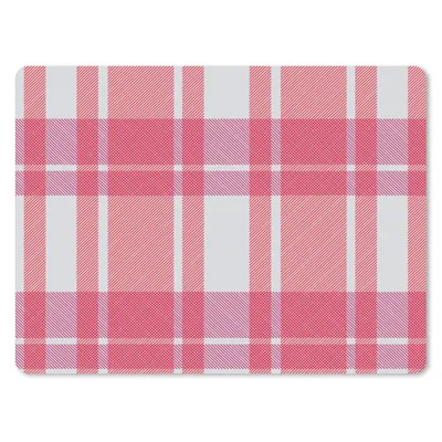 Produktbild von MuchoWow® Mauspad Mousepad Kariert - Rosa - Muster 23x19 cm - Mousepads - Maus Mat - Pad - Mausunterlage - Schreibtischunterlage - Mauspad