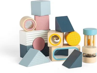 Immagine prodotto di Cubi sensoriali Bigjigs Toys