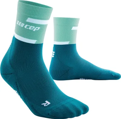 Produktbild von CEP THE RUN compression socks women petrol/dark red | WP2C9R, Größe:4
