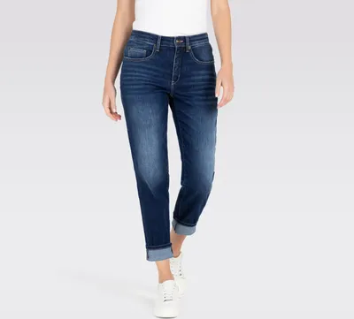 Produktbild von MAC Damen Jeans CAROL 29188-W34/L28, 29188-W38/L28, 29188-W40/L28, 29188-W42/L28, 29188-W44/L28 MAC-038931979B dark blue W34/L28