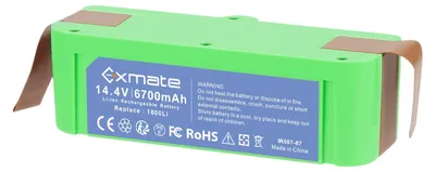 Ersatzakku 6700mAh 14,4V Li-Ion für Roomba 500-900 Serie