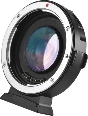 Zdjęcie produktu dla Adapter mocowania obiektywu z autofokusem 0,71X do obiektywu Canon EOS EF do aparatu Mikro Cztery Trzecie (MFT, M4/3)