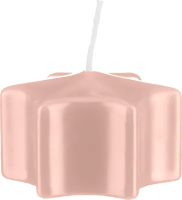 Produktbild von Sternkerzen Schwimmkerzen Taupe Rose 35 x Ø 60 mm, 16 Stück