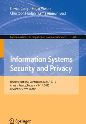 Produktbild von Information Systems Security and Privacy