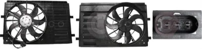 Produktbild von CASCO Elektromotor Kühlerlüfter CEF73008AS für VW Polo Schrägheck (6R1, 6C1)