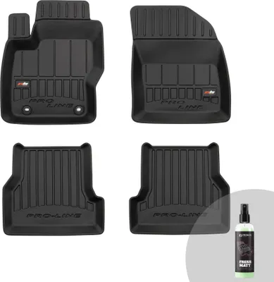Produktbild von FROGUM ProLine 3D Gummimatten Exklusiven Auto Fußmatten Autofussmatten für Ford Focus II 2004-2011