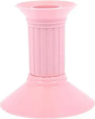 Produktbild von Kerzenhalter aus Kunststoff 10cm, 1 Stk., hellrosa