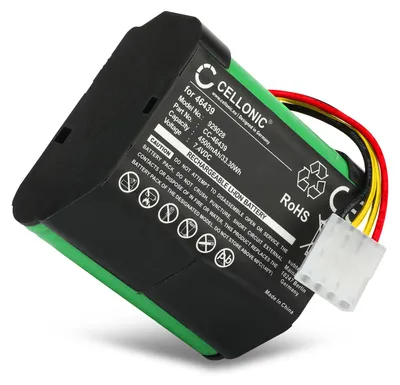 Image de CELLONIC 1x Batterie pour Aspirateur Compatible avec Vorwerk Kobold VR100, Kobold VX100, 46439 - (4500mAh, 7.4V)