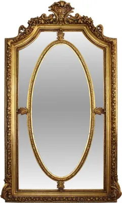 Produktbild von Casa Padrino Spiegel Gold 115 x H. 215 cm - Barock Wohnzimmerspiegel