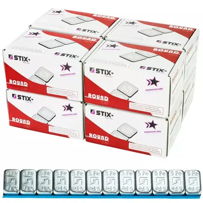 Produktbild von 800 Kleberiegel 48KG Klebegewichte Auswuchtgewichte 12x5g Verzinkt Wuchtgewichte