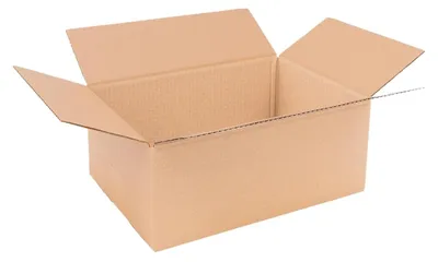 Productafbeelding van Bruine kartonnen dozen, afmetingen 350 x 240 x 150 mm, verpakking van 50 stuks