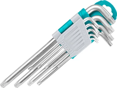 Zdjęcie produktu dla Klucz Torx 9 narzędzi DŁUGI / PRZEMYSŁOWY (THT106392)