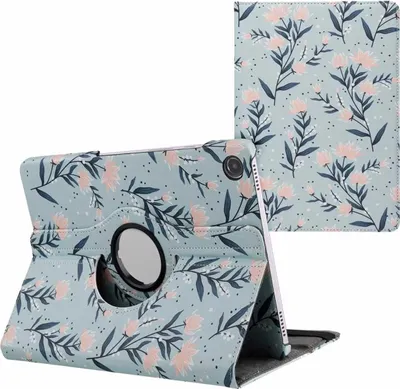 Productafbeelding van imoshion 360° Draaibare Design Bookcase voor de Samsung Galaxy Tab A9 Plus - Flowers