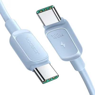 Obrázek produktu pro Kabel Joyroom S-CC100A14, USB-C na USB-C, 100W, 1,2m, modrý