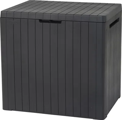 Produktbild von Keter Garten Aufbewahrungsbox City 113 L, Holzoptik