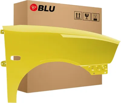 Immagine prodotto di BLU Parafango compatibile con Seat Ibiza Cordoba (6L - III 3. Generation) LS1A Destra Gelb AmarilloCrono | 2002-2008 | Anteriore | Verniciato | Pronto per il montaggio | Zincato