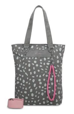 Produktbild von Fritzi aus Preußen Schultertasche Umhängetasche Wudy01 Canvas Tote Bag Spotty Lime mehrfarbig