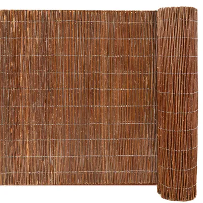 Produktbild von 140x600 Balkon Sichtschutz Gartenzaun Weidenzaun - Garten Sichtschutzmatte Weide
