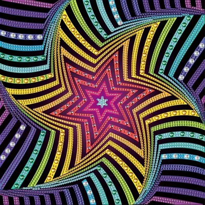 Produktbild von Diamantstickerei Diamond Illusion 30x30 cm