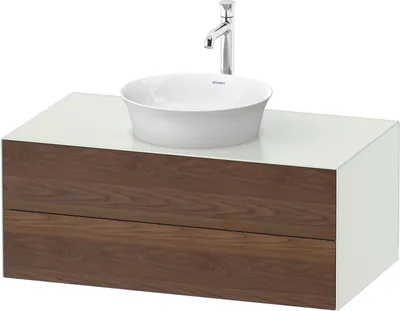 Produktbild von DURAVIT WT498607736 WTU White Tulip wandhängend, 2 SchKa