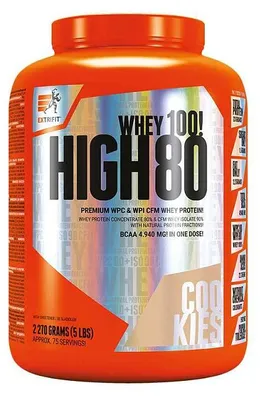 Produktbild von Extrifit High Whey 80 – Molkenprotein-Konzentrat & CFM-Isolat