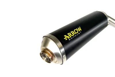 Produktbild von ARROW Auspuff RACE TECH für Honda XL650V Transalp 2000-07 aus Aluminium, schwarz