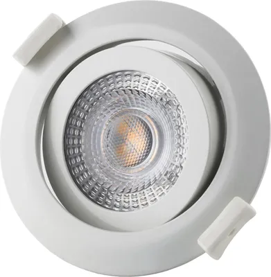 Produktbild von LED Einbauleuchte "Etnar" 5W 930 (Warmweiß) + 940 (Weiß) + 965 (Tageslicht) Weiß dimmbar