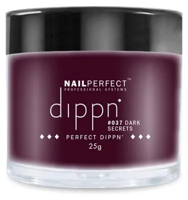 Zdjęcie produktu dla NailPerfect Acrylic Perfect Dippn' 037 Dark Secrets 25 g