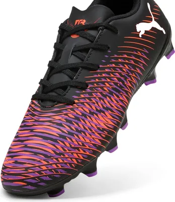 Produktbild von PUMA FUTURE 8 PLAY FG/AG Jr PUMA Black-PUMA White-Glowing Red 37