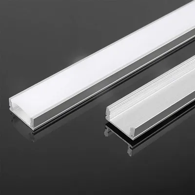 Zdjęcie produktu dla Taśma LED - srebrny zestaw montażowy - IP20 - srebrny