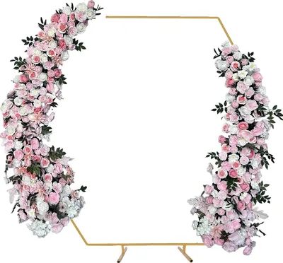Immagine prodotto di Supporto con cornice ad arco, decorazione per interni ed esterni, facile da montare, oro, M