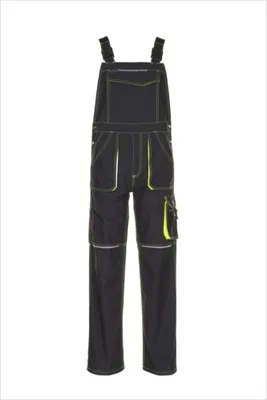 Produktbild von Planam Basalt Neon Latzhose anthrazit/gelb Gr. 58, 6230058