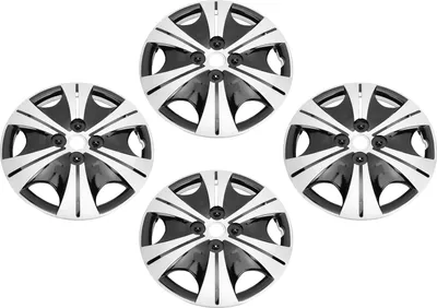 Immagine prodotto di 4PCS Coprimozzo da 15 pollici Coprimozzo di ricambio R15 Copertura cerchione universale per auto, camion e SUV