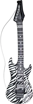 Produktbild von Aufblasbare Gitarre Stars Rock Disco 80er 105cm
