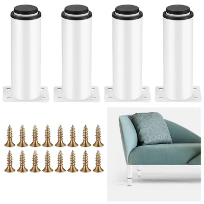 Imagen del producto de Solidchoice - Juego de patas ajustables para muebles