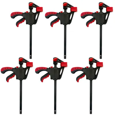 Produktbild von 6x Schnellspannzwinge 35x103 mm Einhandzwinge Klemmzwinge Schraubzwingen Spanner