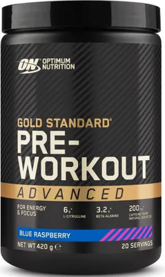 Produktbild von Optimum Nutrition | Gold Standard Pre-Workout Advanced | Platinum Pre Blue raspberry