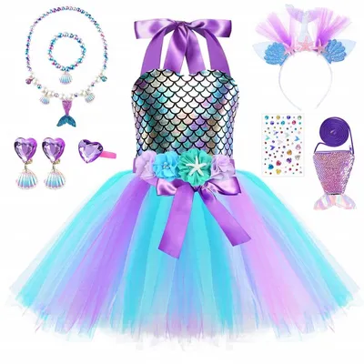 Immagine prodotto di Costume da principessa per bambine, completo di accessori