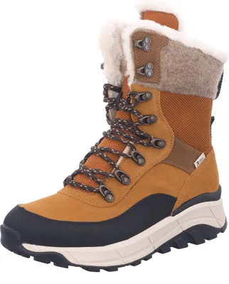 A single winter boot is shown against a white background.