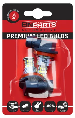 Obrázek produktu pro Einparts LED žárovky H11 pro offroadová mlhová světla s SMD diodami