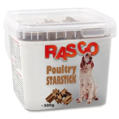 Zdjęcie produktu dla Rasco przysmak Paluszki drobiowe z wątróbką 2,5 cm 500 g