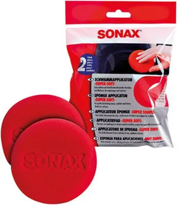 Imagen del producto de SONAX - Aplicador de esponja "Super Suave" (2 unidades)
