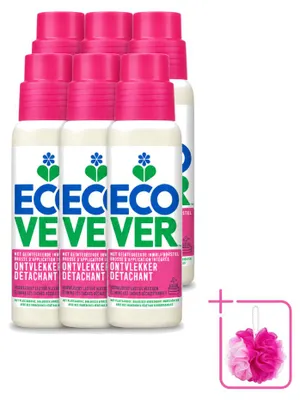 Produktbild von 6 x Ecover Fleckentferner mit Lavendelduft - 200 ml - Sparpackung - 6 Stücke