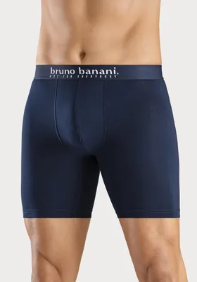 Produktbild von Bruno Banani Langer Boxer 4 -teilig mint bedruckt/mint/navy/hellgrün Größe L