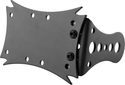 Image de Kit de fixation universel pour plaque d'immatriculation de moto - Style vintage - Design rétro
