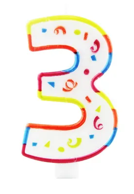 Produktbild von Party Kerze Nummer 3