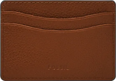 Produktbild von FOSSIL Kartenhalter Anderson Card Case Brown Multi braun